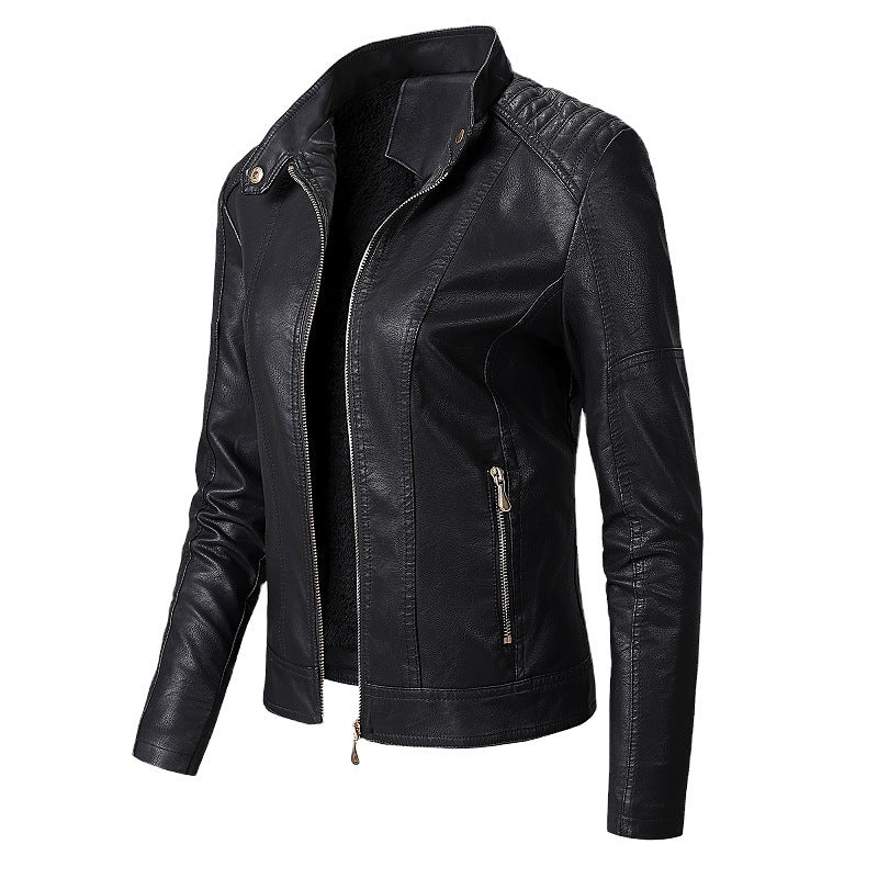 Fashion Velvet Leather Jackets