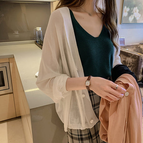 Transparent Delight Cardigan