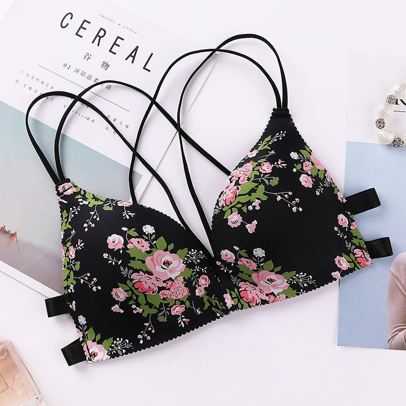 Floral Blossom Bra