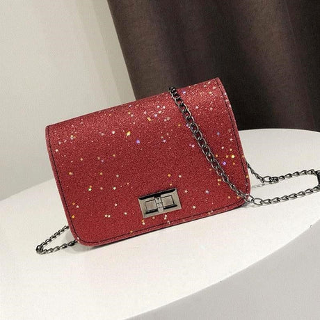 Sweet Lady Sequin Shoulder Bag