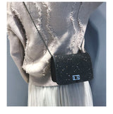 Sweet Lady Sequin Shoulder Bag