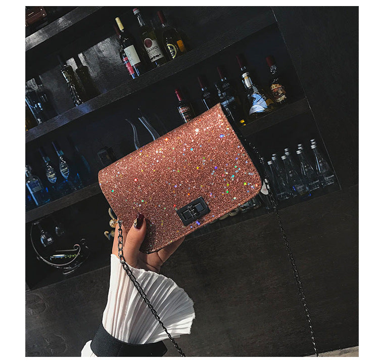 Sweet Lady Sequin Shoulder Bag