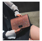 Sweet Lady Sequin Shoulder Bag