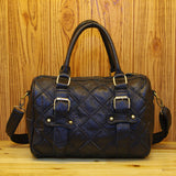 Fashionista Chic Leather Contrast Bag