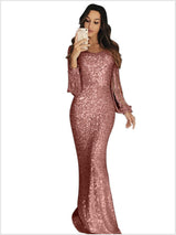 Shimmering Starlight Evening Dress