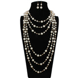 Layered Pearl Necklace