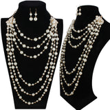 Layered Pearl Necklace