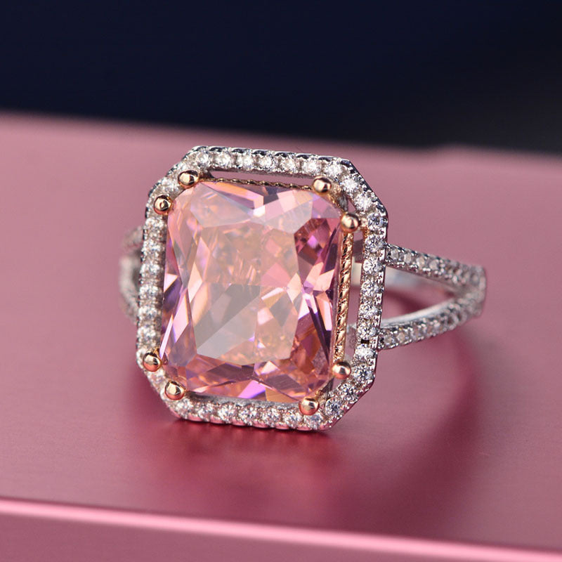 Isabella Pink Bold Ring