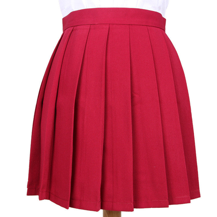 Macaron Pleated Skirt