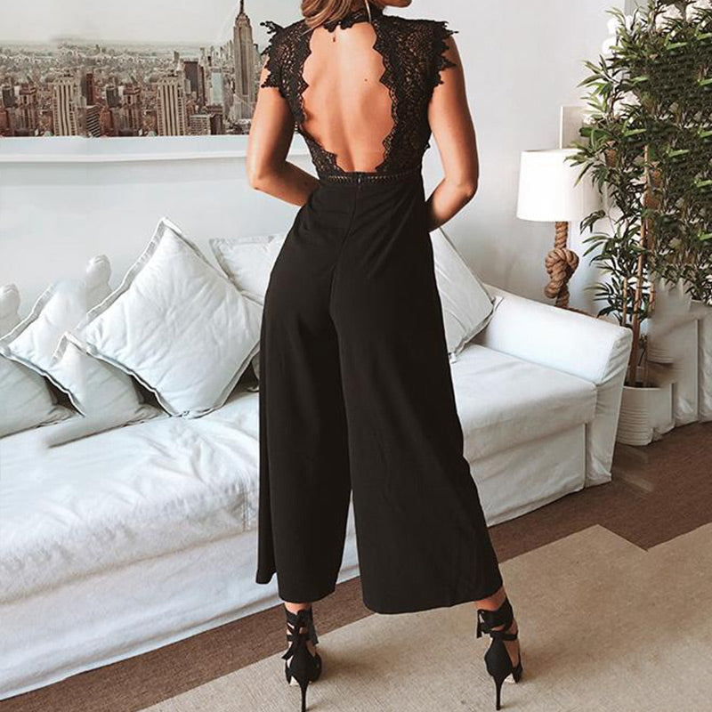 Laura Backless Jumpsuit