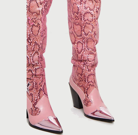 Snake High Girl Boots