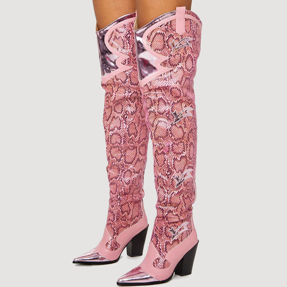 Snake High Girl Boots