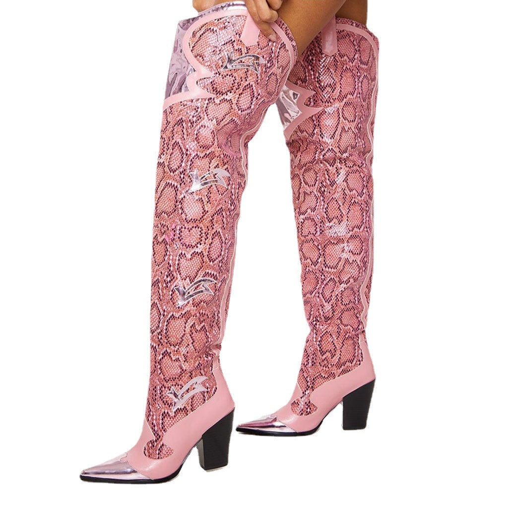 Snake High Girl Boots