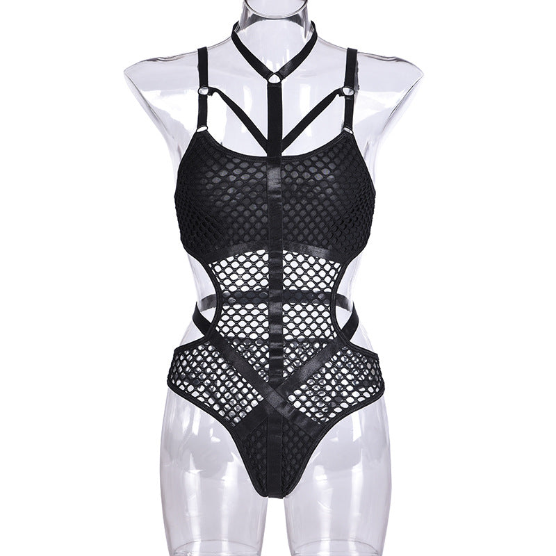 Seductive Neckline Bodysuit Lingerie