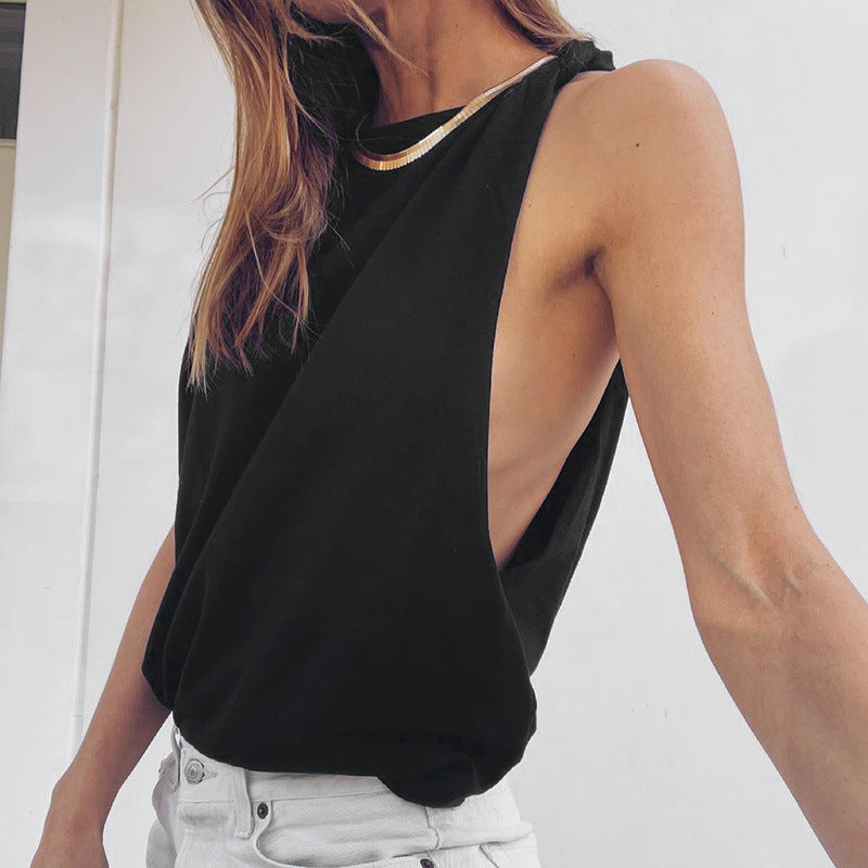 Luca Twisted Strap Crop Top