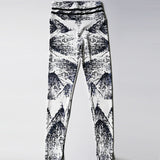 Feather Raindrop Performance Leggings