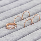 Water Droplet Ring Set