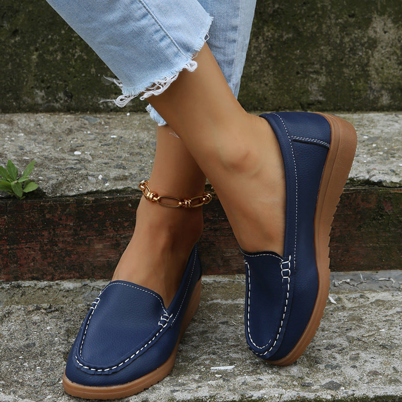 Lovely Leather Loafers Shoes