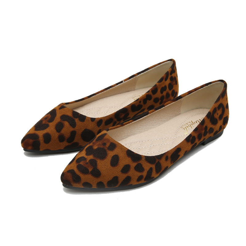 Avery Leopard Point Flats