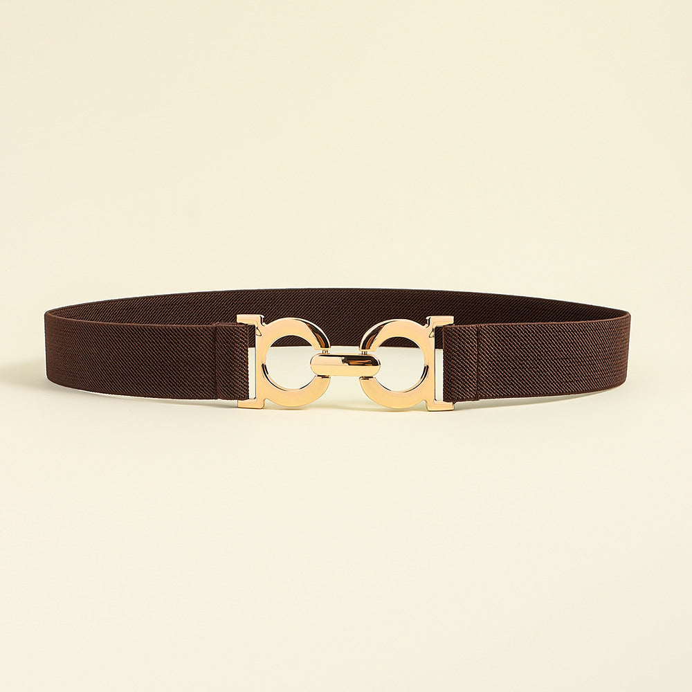 Sleek Elastic Accessory Belt