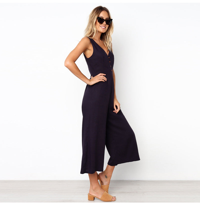 Harper V Neck Jumpsuit