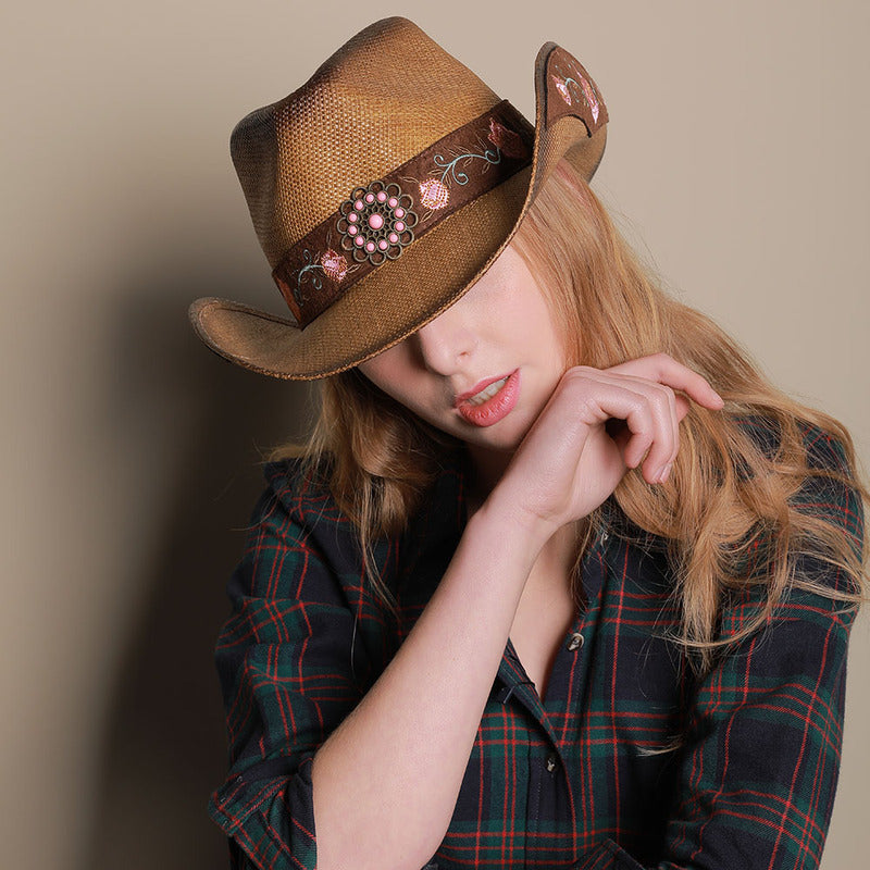 Straw Sun Protection Cowboy Hat