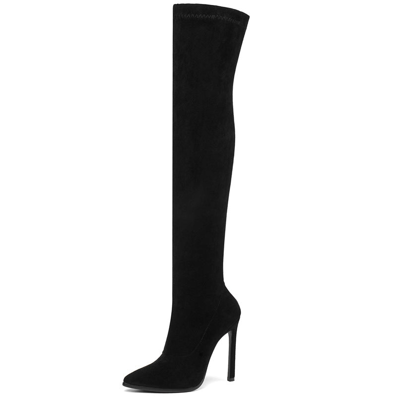 Velvet Vixen Over-The-Knee Boots