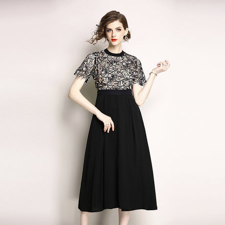 Whimsy Lace Evening Dress