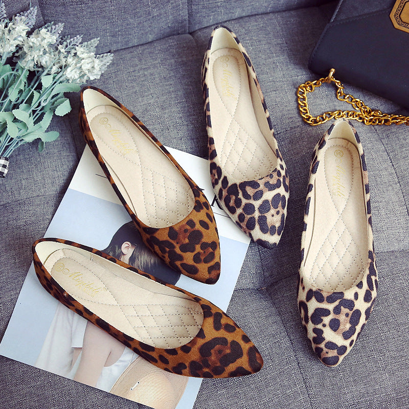 Avery Leopard Point Flats