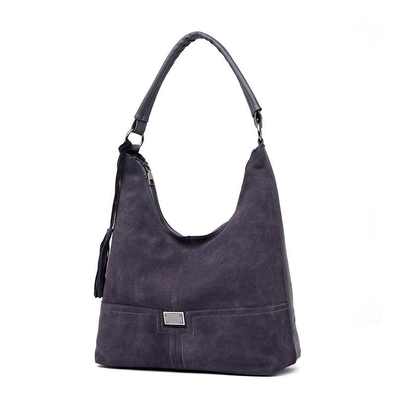 Luxury Suede Lady Handbag - The Elegant Chic Bag