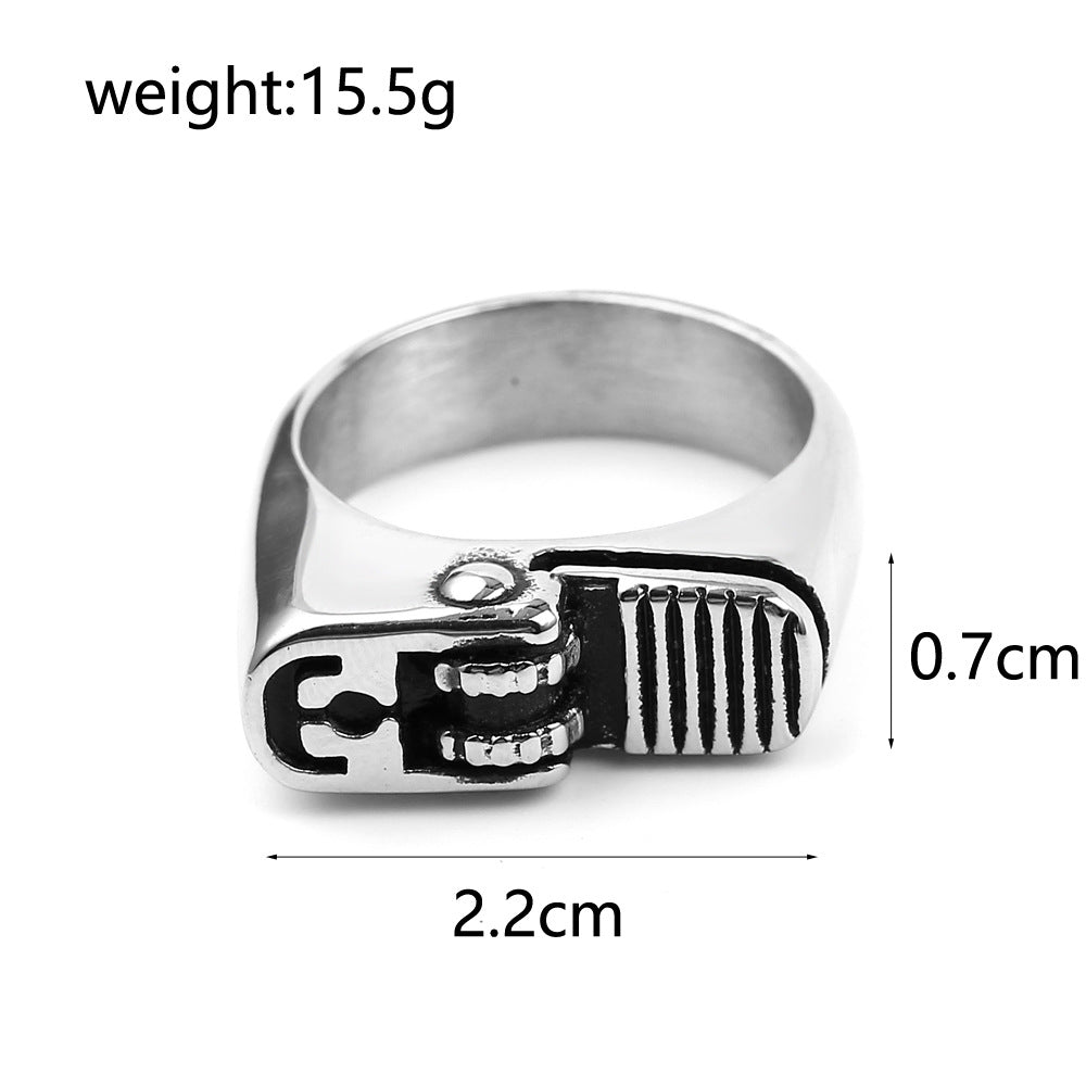 Punk Metal Lighter Ring