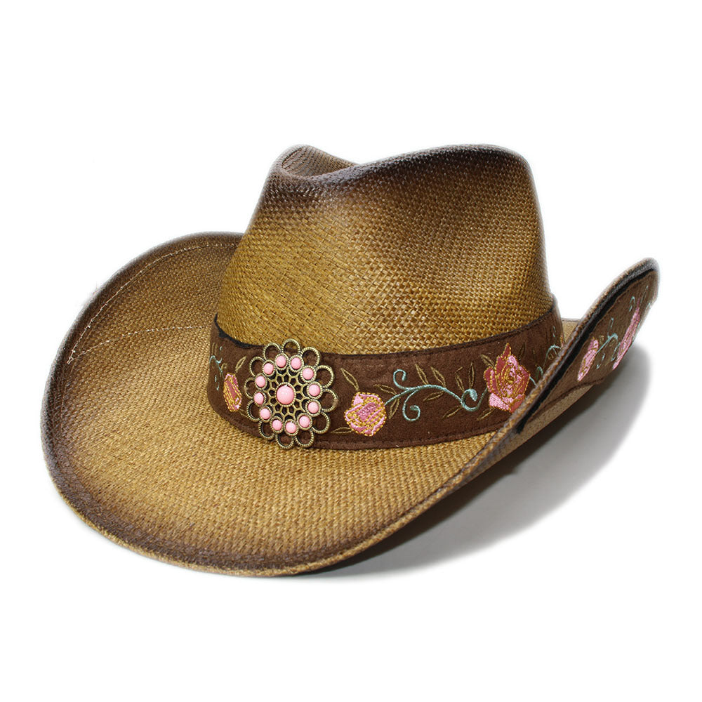 Straw Sun Protection Cowboy Hat