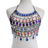 Dazzling Geometric Body Chain Jewelry