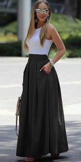 Pleated Elegance Skirt