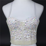 Crystal Sparkle Corset Top