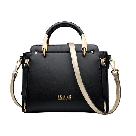 Retro Chic Leather Ladies Handbag