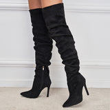 Seductive Chic Over-The-Knee Stiletto Boots