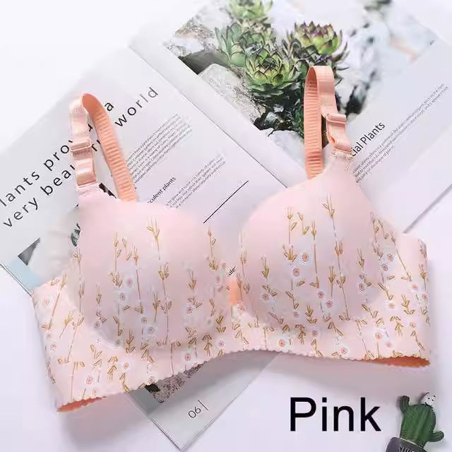 Floral Blossom Supportive Bra