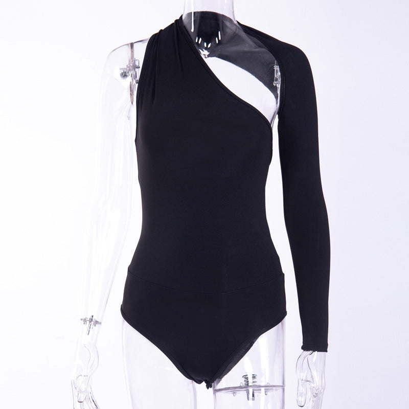 Cadie Wrap Neckline Bodysuit