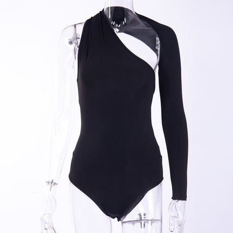 Cadie Wrap Neckline Bodysuit