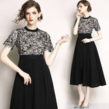 Whimsy Lace Evening Dress