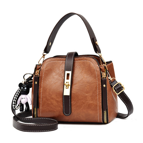 Vintage Flap Crossbody Messenger Bag for Women