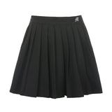 All-Match Pleated Stitched Skirt