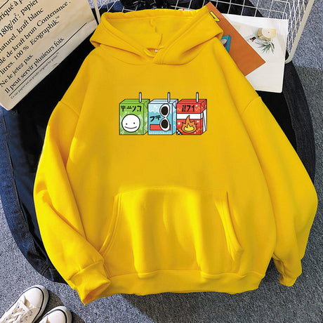 Dream Team Juice Box Print Hoodie