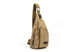 Traveler's Canvas Chest Pack Bag