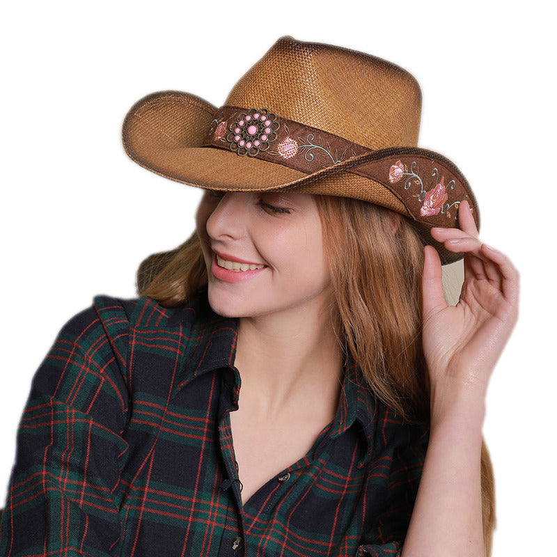 Straw Sun Protection Cowboy Hat