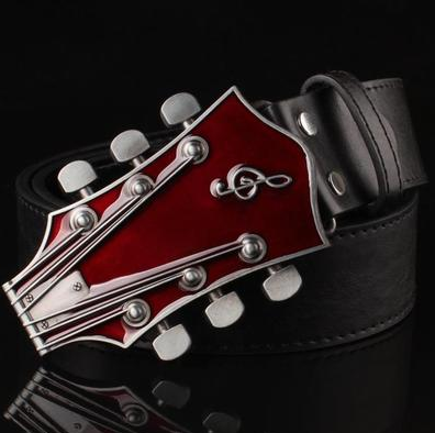 Retro Hip-Hop Cowboy Glossy Belt