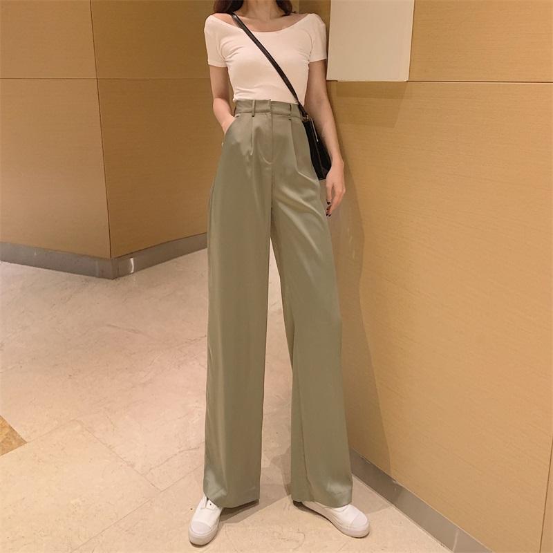 Melanie Wide Leg Pleated Pants