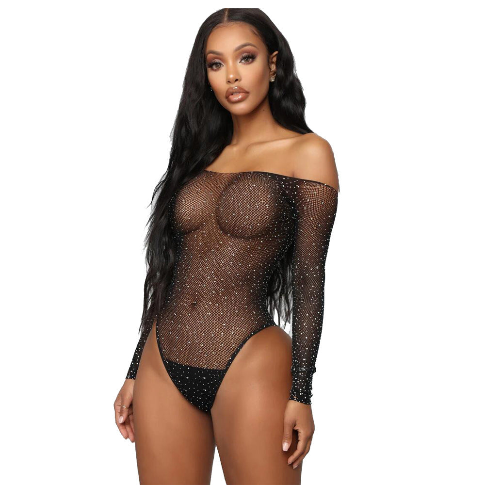 Hot Drilling Bodysuit Lingerie