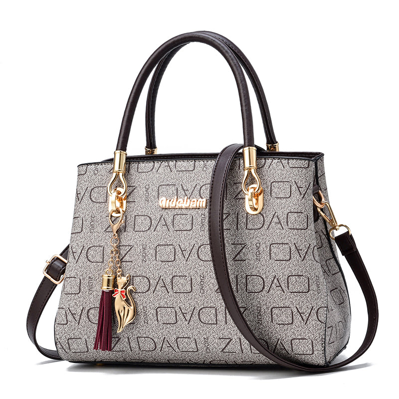 Printed All-match Ladies Handbag